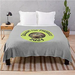 Gollum President Throw Blanket