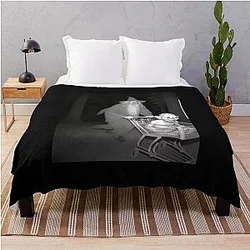 Funny Shopping Cart Meme Gandalf Pushes Gollum Throw Blanket