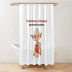 Lord of the Rings Gollum My Precious Valentine Shower Curtain