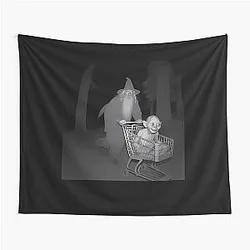 Grey Gandalf Wizard Gollum Meme Tapestry