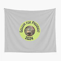 Gollum President Tapestry