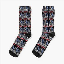 Gomez Addams design 1 of 2 Socks