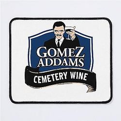 Gomez Addams Halloween Spooky Family Leader Love Cemetery Wine Gift
