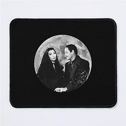 Morticia and Gomez Addams Relationship Goals Iconic Image Mouse Pad
