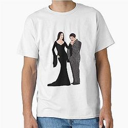 Morticia and Gomez Addams T-Shirt