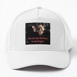 Morticia and Gomez Addams Baseball Cap
