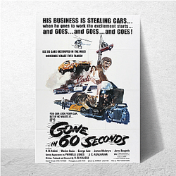 Gone in 60 Seconds stars Nicolas Cage Gone In 60 Seconds Posters