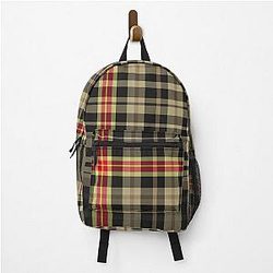 Goro Majima Plaid Backpack