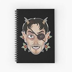 Goro Majima - Hanya Tattoo Spiral Notebook