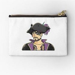 Captain Goro Majima - Yakuza - Character Portrait - Transparent Zipper Pouch