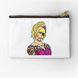 Hostess Goromi, Goro Majima - Yakuza Character Portrait - Transparent Zipper Pouch