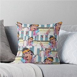 Goro Majima Yakuza Montage Throw Pillow