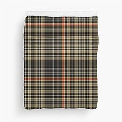 Goro Majima Plaid Duvet Cover