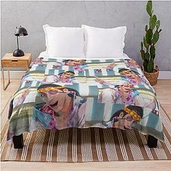 Goro Majima Yakuza Montage Throw Blanket
