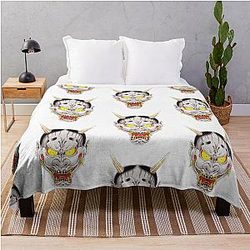 Goro Majima Yakuza Tattoo Throw Blanket