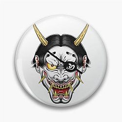 Hannya Goro Majima Pin