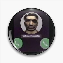 Goro Majima Inspector Meme Pin