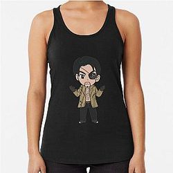 Goro Majima Chibi Racerback Tank