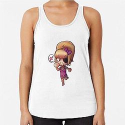 Chibi Goro Majima Goromi Racerback Tank Top