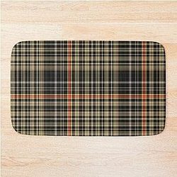 Goro Majima Plaid Bath/mat