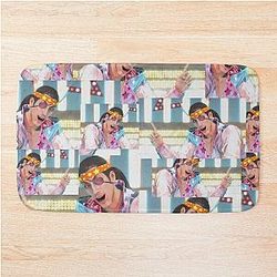 Goro Majima Yakuza Montage Bath Mat