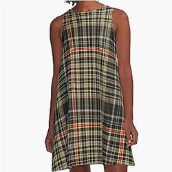 Goro Majima Plaid Dress