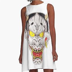 Goro Majima Yakuza A-Line Dress with Hanya Tattoo