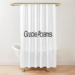 Gracie Abrams Text Shower Curtain