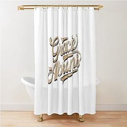 Gracie Abrams Sticker Design Gracie Abrams Shower Curtain