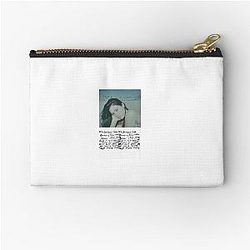 Gracie Abrams Merch - journal entries on the beach zipper pouch