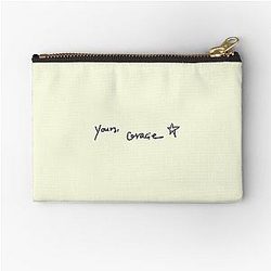 Gracie Abrams Star Handwritten Signature Zipper Pouch