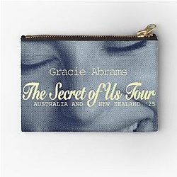 Gracie Abrams AUSNZ tour poster Zipper Pouch