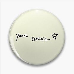 Gracie Abrams Handwritten Star Signature Pin