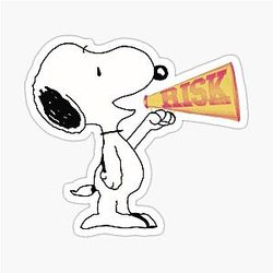 Risk Gracie Abrams Snoop Sticker