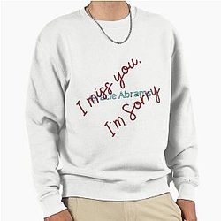 Gracie Abrams I Miss You Pullover Sweatshirt