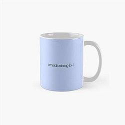 i love gracie abrams Mirrored Text Typography Classic Mug