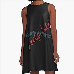 Gracie Abrams Feels like a Line Dress