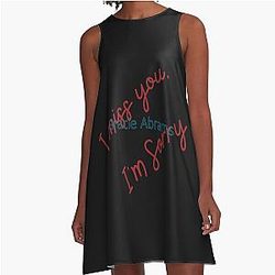 Gracie Abrams I'm sorry A-Line Dress