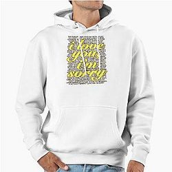 Gracie Abrams I Love You I'm Sorry Pullover Hoodie