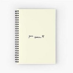 Gracie Abrams Star Handwritten Signature Notebook