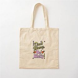 Don't Worry Be Happy Gracie Abrams Playing Card Cotton Tote Bag