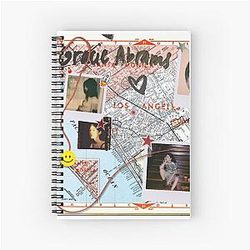 Gracie Abrams Sticker and Poster Spiral Notebook
