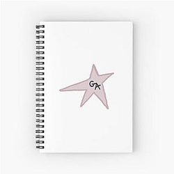 Gracie Abrams Pink Star Notebook