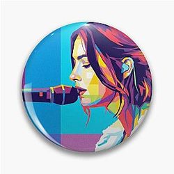 Pop Art Gracie Abrams Pin