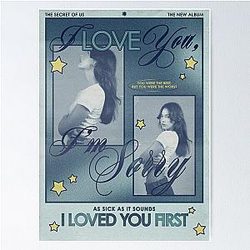 Gracie Abrams I Love You Poster