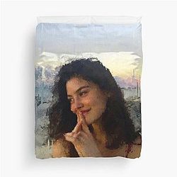 Painting Gracie Abrams Duvet Cover