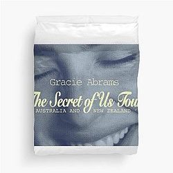 Gracie Abrams AUSNZ tour poster Duvet Cover