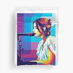 Pop Art Gracie Abrams Duvet Cover