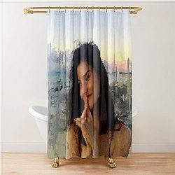 Painting Gracie Abrams Shower Curtain
