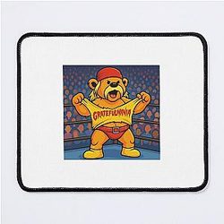 Grateful Dead Bear Hulk Hogan Tribute Mouse Pad
